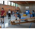 Bild: jr
Mächtig was los war kürzlich in der Pechbrunner Schulturnhalle, wo der TSV Pechbrunn-Groschlattengrün ein Turnfest mit 16 Stationen für 25 ukrainische Kinder veranstaltete.