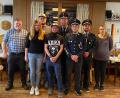 Bild: Nicole Heidenreich-Schedl/exb
Die neue Führungsriege der Feuerwehr Hermannsreuth: Im Bild (von links) Günter Janka, Julia Härtl, Thomas Grillmeier, Sascha Summerer, Christian Weigl, Manuel Gleißner, Sebastian Lode und Carina Gleißner.