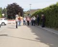 Bild: wel
Die Mitglieder des Bauausschusses besichtigten die Arbeiten an der Krankenhausstraße.