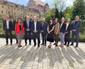 Bild: Christine Hollederer/exb
Landrat Richard Reisinger (Fünfter von links) empfing die Delegation aus Tschechien im Landratsamt Amberg-Sulzbach.