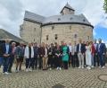 Bild: Matthias Grundler/exb
Bayerischer-tschechischer Austausch von jungen konservativen Politikern auf Burg Falkenberg.