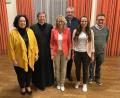 Bild: Verena Ziegler/exb
Das Vorstandsteam des Seelsorgebereichsrats Auerbach-Pegnitz bilden (von links) Vorsitzende Sonja Schwemmer, Leitender Pfarrer Marek Flasinski, Vorsitzende Regina Schrembs, Pfarrer Josef Hell, stellvertretende Vorsitzende Sabrina Kallus und Pastoralreferent Richard Cholewa.