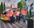Bild: obe
Christian Stahl, Fabian Ritter, Kilian Fraunholz, Stefan Binner und Matthias Dittrich (von links) bei der Urkundenübergabe.