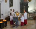 Bild: fvo
Pfarrer Norbert Götz zelebriert den Festgottesdienst in der Wallfahrtskirche