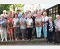 Bild: e
Der Katholische Frauenbund Kümmersbruck ehrt langjährige Mitglieder.