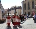 Bild: ads
Heuer war die Pfarrei St. Georg verantwortlich für die Gestaltung der Festmesse an Fronleichnam. Nächstes Jahr werden es St. Martin und St. Michael sein.