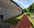 Bild: Tobias Gräf
Rechts der Stadtgraben mit dem Spielplatz (hier findet das Saustechen statt), links der Zwinger: Auf dem Grasstreifen vor der Stadtmauer und gleich hinter dem Stadtturm (gegenüber Drogerie Müller) hat der HC Sulzbach beim Altstadtfest seine neue Bleibe gefunden.
