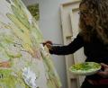 Bild: wel
Auch Werke von Kathrin Gierlach sind bei der Ausstellung der Freunde der Kunst zu sehen.