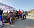Bild: Sk8-Crew Waldsassen/exb
Die erfolgreichsten Teilnehmer des Skate-Contests am Freizeitgelände "Werk B" in Waldsassen.