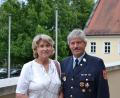 Bild: Jennifer Bergmann
Nun ist Lorenz Müller Ehrenkreisbrandinspektor. Gemeinsam mit seiner Ehefrau Brigitte will er die neue gewonnene Freizeit nutzen.