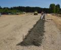 Bild: dob
Die Arbeiten im neuen Gewerbegebiet sind in vollem Gange.