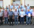 Bild: fz
Mitglieder der Feuerwehr Lerau, die für 40, 45, 50, 55, 60 und 70 Jahre Treue geehrt wurden. Georg Selch (vorne, Dritter von rechts), ist 70 Jahre dabei