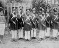 Bild: Chronik Neustädter Bürgerwehr
So sah die Bürgerwehr 1923 aus, die sich anlässlich des Heimatfestes als Erinnerungsbürgerwehr zusammengefunden hatte.
