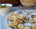Bild: Michael Schiffer
Eine süße Leckerei: Mascarpone-Schmarrn mit Mango-Püree.