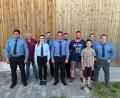 Bild: Feuerwehr Lengenfeld/exb
Die Feuerwehr Lengenfeld hat mit Peter Bauer (Zweiter von links) ein neues Ehrenmitglied. Dazu gratulierten (von links) Kommandant Michael Bauer, Jugendwartin Verena Kipferl, Schriftführer Peter Kraus, Zweiter Kommandant Josef Konrad, Kassier Josef Trißl, Stefan Henke, Maximilian Henke, Zweiter Vorsitzender Ruppert Gruber und Vorsitzender Wolfgang Stangl.