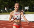 Archivbild: Gladys Chai von der Laage
Corinna Schwab kann strahlen: In Wetzlar (Bild) glänzte sie über 200 Meter, in Kladno in Tschechien über 400 Meter.