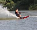 Bild: Chrystelle Wild/exb
Theo Wild vom WSC Haidweiher sorgte im Slalom für einen neuen deutschen U12-Rekord.