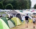 Bild: Hauke-Christian Dittrich/dpa
Zahlreiche Zelte stehen auf dem Campingplatz des Hurricane Festivals.