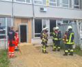 Bild: rw
An der Fichtelnaabtal-Grund- und Mittelschule in Neusorg hat es am Freitag noch vor Schulbeginn gebrannt.