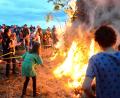 Bild: Kunz
Johannisfeuer der KAB Weiden-Ost.