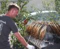Bild: wro
Steckerlfisch grillten die jungen Fischerfreunde aus Fuchsmühl.