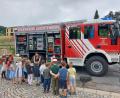 Bild: Kindergarten Leuchtenberg/exb
Vorsitzende Nicole Scharff hatte aufmerksame zukünftige Feuerwehrler.