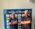 Bild: Nachtigall
Rüdiger Fuhrmann (links) ist neuer Trainer bei der SpVgg SV Weiden, Rüdiger Hügel ist ab sofort Sportlicher Leiter.