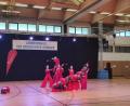 Bild: Anja Arnold /exb
Im Landesfinale ertanzten sich die Mädchen des Elly-Heuss-Gymnasiums mit zwei Teams einen zweiten und einen dritten Platz.
