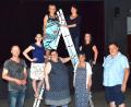 Bild: fjo
Beim Theaterverein "Dorfbühne" kümmern sich jetzt Martina Wettinger und Beate Schneider (oben, von links) mit Jürgen Mensch, Angelika Werner, Christine Wellert, Brigitte Krämer, Magdalena Mensch und Josef Kleber (von links) um die Vereinsgeschicke.