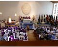 Bild: ga
Viele Bekannte und Freunde feierten den Abschiedsgottesdienst für Pater Binu in der Kirche St. Josef in Altfalter.