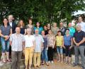 Bild: gru
Die neue Führung des Gartenbauvereins Edelsfeld mit Landrat Richard Reisinger, Bürgermeister Hans-Jürgen Strehl und dem Fachberater Gartenbau des Landkreises, Markus Fuchs.