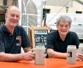 Bild: Stephan Huber
Franz Mertel (rechts) und Arno Diener (links) waren neu beim diesjährigen Bergfest dabei. Diener als Bierbrauer, Mertel als Cheforganisator für den weltlichen Teil.
