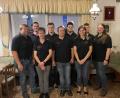 Bild: Wolfgang Lacher/exb
Die Feuerwehr Bach hat wieder ein Führungsgremium. Im Bild (von links) Markus Eckl, Klaus Schmid, Stefanie Lau, Jakob Schwendner, Franz Schöberl, Sebastian Schmid, 
Barbara Eichinger, Valentin Schwendner und Anna-Lena Schmidt
