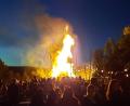 Bild: tkr
Romantik pur beim Johannisfeuer: Der Besucherandrang war enorm.