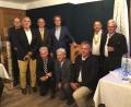 Bild: lei
Die geehrten Mitglieder von Rotary Auerbach.