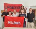 Bild: Sascha Jedrys/exb
Von links: Schatzmeister Thomas Wipper, Ehrenmitglied und Beisitzerin Beate
Gerth, Finanzrevisorinnen Nina Krehl und Suna Nürnberger (oben), Kreisvorsitzender Stefan Lobinger und Beisitzer Tobias Kraus.