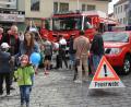 Bild: frd
Die Feuerwehr präsentierte sich und warb zugleich um Nachwuchs. Das Interesse war enorm.