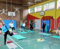 Bild: akp
Freude an Bewegung steht im Vordergrund, wenn sich die Torturis treffen, wie hier in der Turnhalle der Grundschule Teunz.