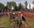 Bild: fpoz
Viel Action gab es in der Wechselzone nach dem Schwimmen beim Umsteigen auf das Rad.