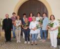 Bild: rpp
15 langjährige Mitglieder zeichnete der Frauenbundes in Kastl aus. Im Bild: (vorne, von links) Pfarrer Heribert Stretz, Anita Wolf, Rosa Dötsch, Renate Zaloga sowie (hinten, von links) Andrea Zeitler, Sieglinde Walter, Elisabeth Streng, Evi Sertl, Maria Uhl und Bezirksvorsitzende Elke Burger.