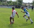 Bild: gau
Jahn Regensburg (am Ball) gewann das Turnier der E1-Junioren.