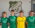 Bild: ct
Schlichts Sportlicher Leiter Stephan Braun mit den Neuzugängen Simon Pirner, Jonas Pirner, Jannik Schmutzer, Florian Schuh und Trainer Christoph Hegenbart (von links).