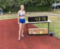 Bild: Schißlbauer/exb
Lea Rittner lief über die 300 Meter persönliche Bestleistung.