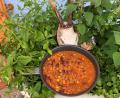 Bild: Michael Schiffer
Es ist angerichtet: Chili con Carne mit Wild.