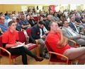 Bild: Wolfgang Steinbacher
Über 100 Teilnehmer kamen zur Betriebsräte-Fachkonferenz der IG Metall in Amberg.