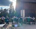 Bild: exb
Beim Bläsertreffen der Jägerkameradschaft Auerbach wurde eine lange jagdliche Tradition gepflegt.