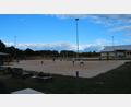 Bild: gsp
So sieht die neue Beachvolleyball-Arena des VC DJK Amberg aus. Am Freitag, 22. Juli, ist Eröffnung.