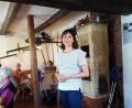 Bild: Christa Böhm/exb
Eva Neugirg bei ihrem Vortrag beim Treffen der Seniorenrunde "Frohsinn" Reuth.