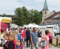 Bild: Stadt Grafenwöhr/exb
Der Annamarkt am Marktplatz lädt zum Flanieren ein