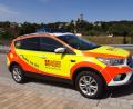 Bild: ASB/exb
So sieht es aus, das neues HvO-Auto des ASB Regionalverbands Jura.